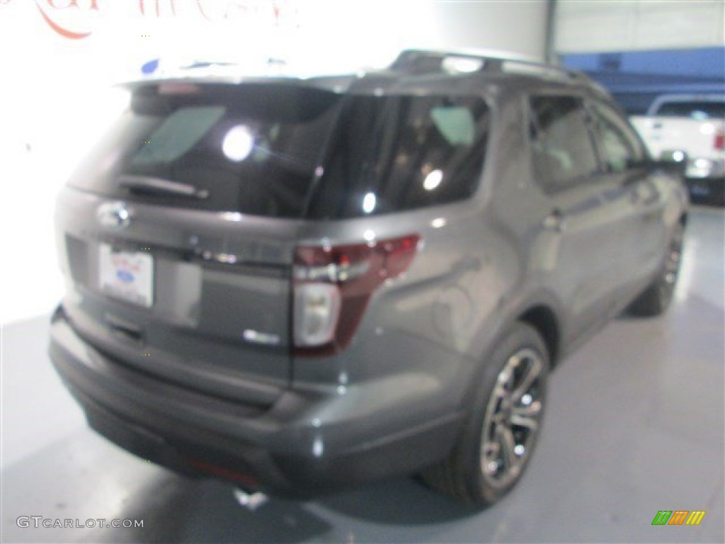 2015 Explorer Sport 4WD - Magnetic / Sport Charcoal Black photo #8