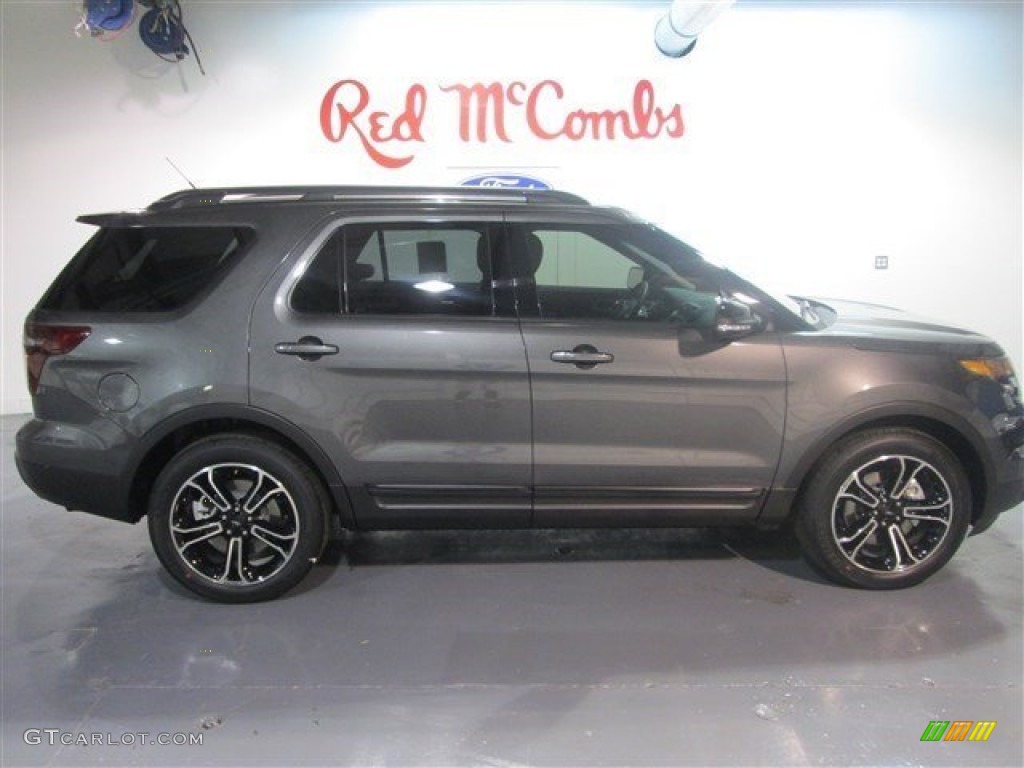 2015 Explorer Sport 4WD - Magnetic / Sport Charcoal Black photo #10