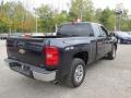 2011 Imperial Blue Metallic Chevrolet Silverado 1500 LS Extended Cab 4x4  photo #8