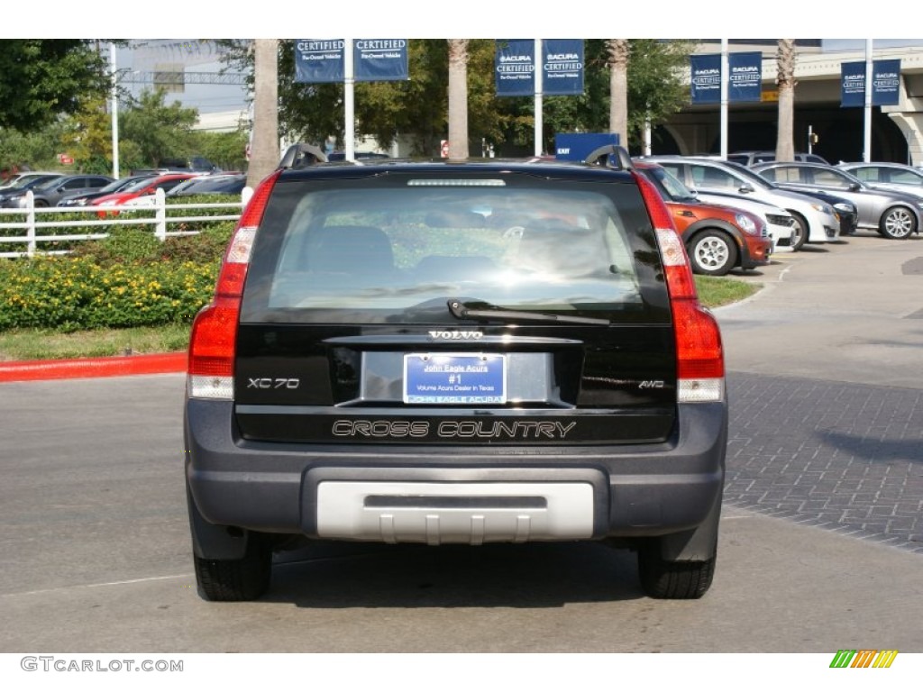 2005 XC70 AWD - Black / Taupe photo #7