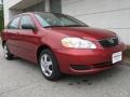 2007 Impulse Red Pearl Toyota Corolla S  photo #1