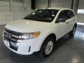 2014 Oxford White Ford Edge SE  photo #3