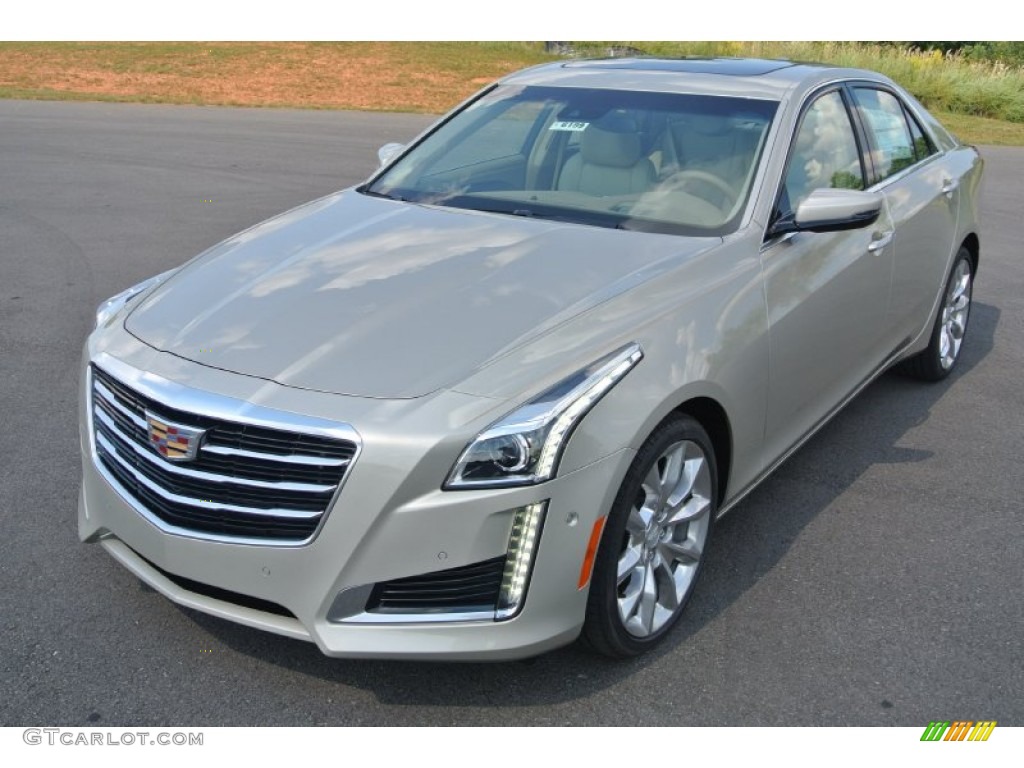 Silver Coast Metallic 2015 Cadillac CTS 3.6 Performance Sedan Exterior Photo #97901710