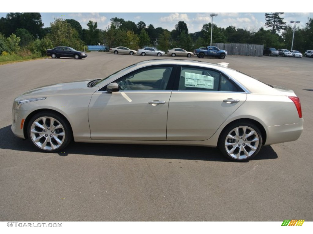 Silver Coast Metallic 2015 Cadillac CTS 3.6 Performance Sedan Exterior Photo #97901731
