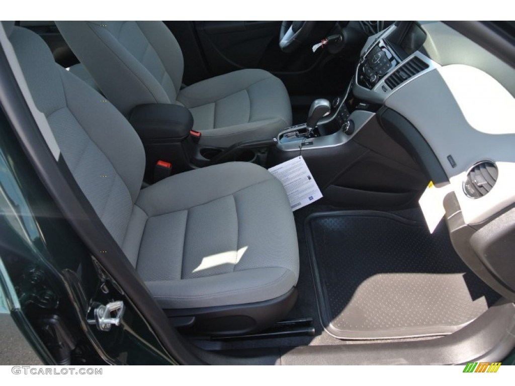 2014 Cruze LT - Rainforest Green Metallic / Medium Titanium photo #16
