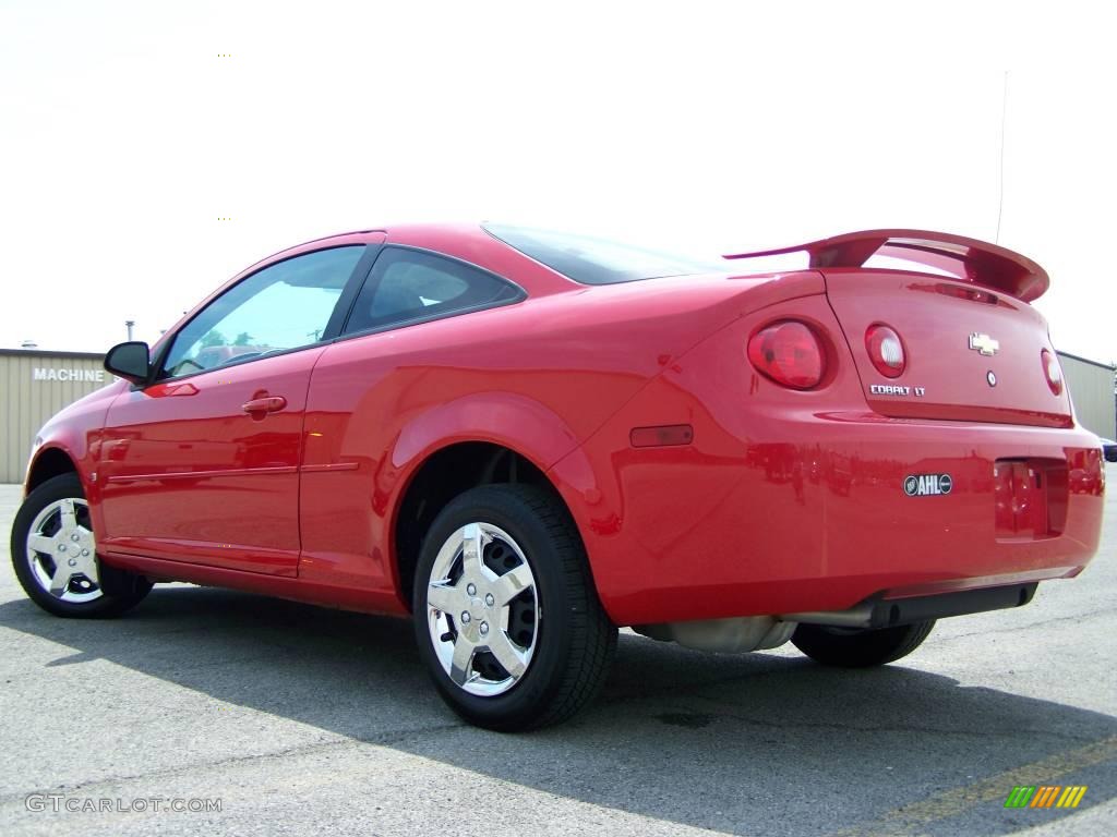 2008 Cobalt LT Coupe - Victory Red / Ebony/Gray photo #3