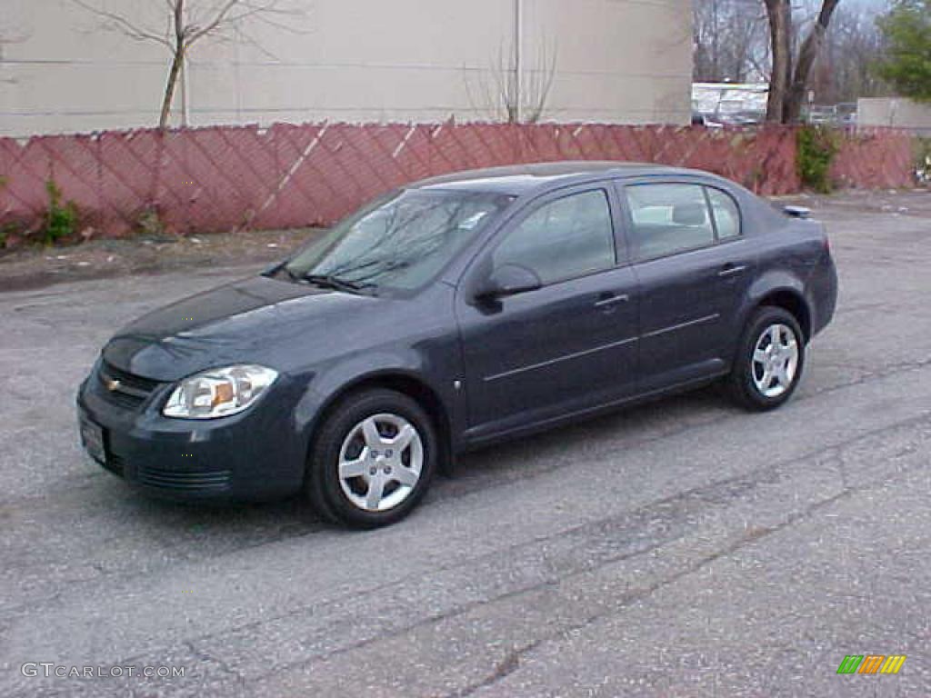 2008 Cobalt LT Sedan - Slate Metallic / Gray photo #1