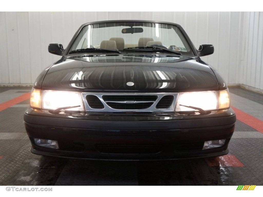 2001 9-3 SE Convertible - Black / Warm Beige photo #4