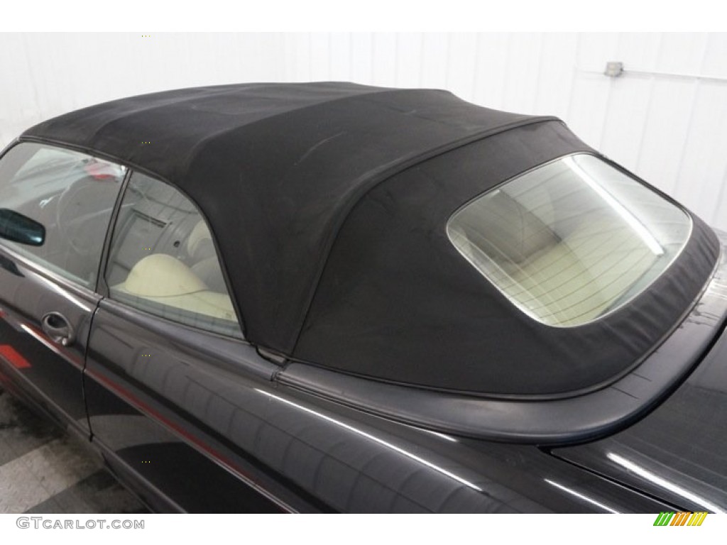 2001 9-3 SE Convertible - Black / Warm Beige photo #12