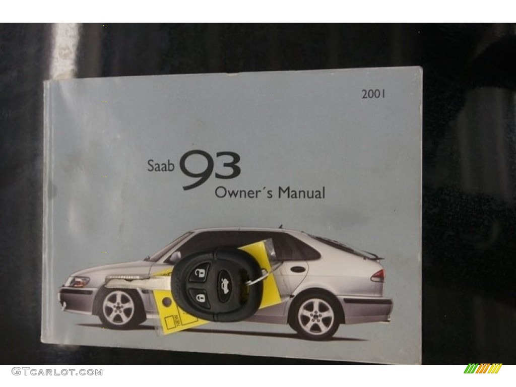 2001 9-3 SE Convertible - Black / Warm Beige photo #31