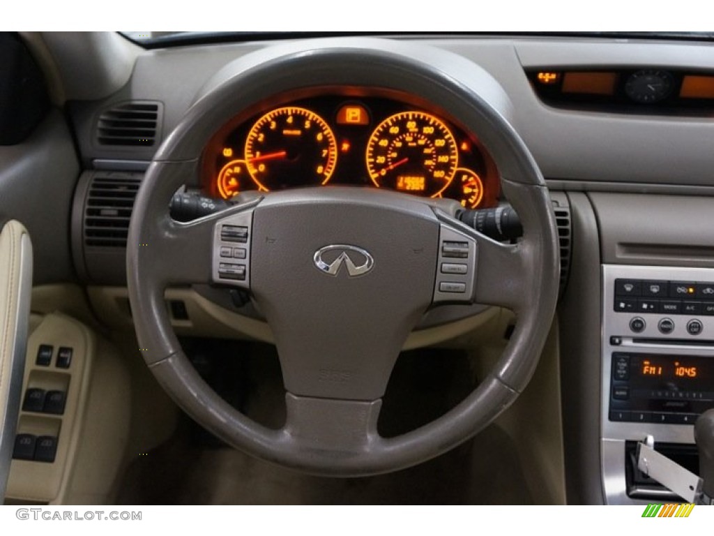 2005 G 35 x Sedan - Lakeshore Slate Blue / Wheat photo #24