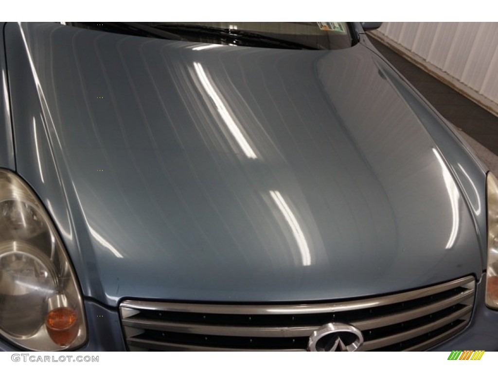 2005 G 35 x Sedan - Lakeshore Slate Blue / Wheat photo #38