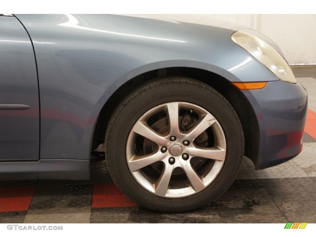 2005 G 35 x Sedan - Lakeshore Slate Blue / Wheat photo #39