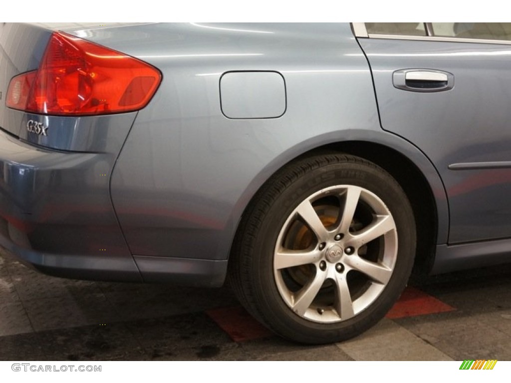 2005 G 35 x Sedan - Lakeshore Slate Blue / Wheat photo #46