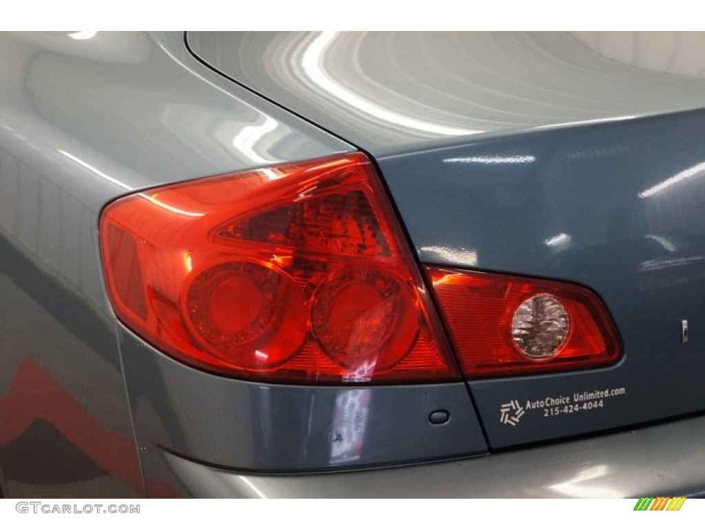 2005 G 35 x Sedan - Lakeshore Slate Blue / Wheat photo #50