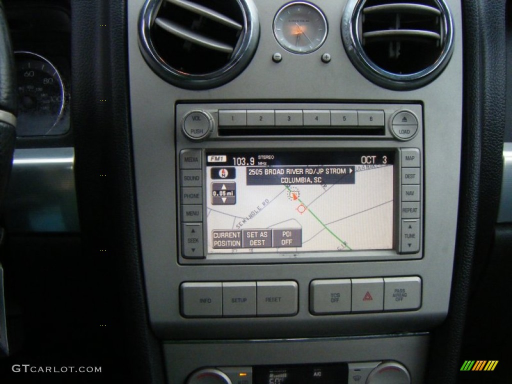 2008 MKZ AWD Sedan - Black / Dark Charcoal photo #11