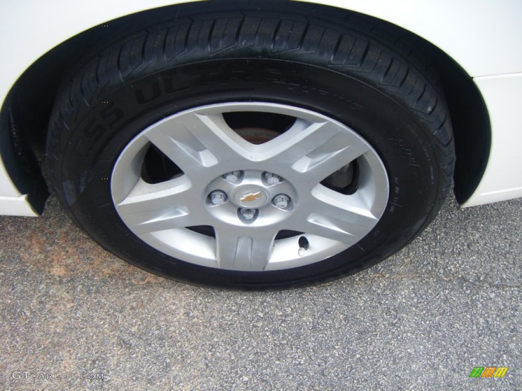 2006 Malibu LT V6 Sedan - White / Titanium Gray photo #5