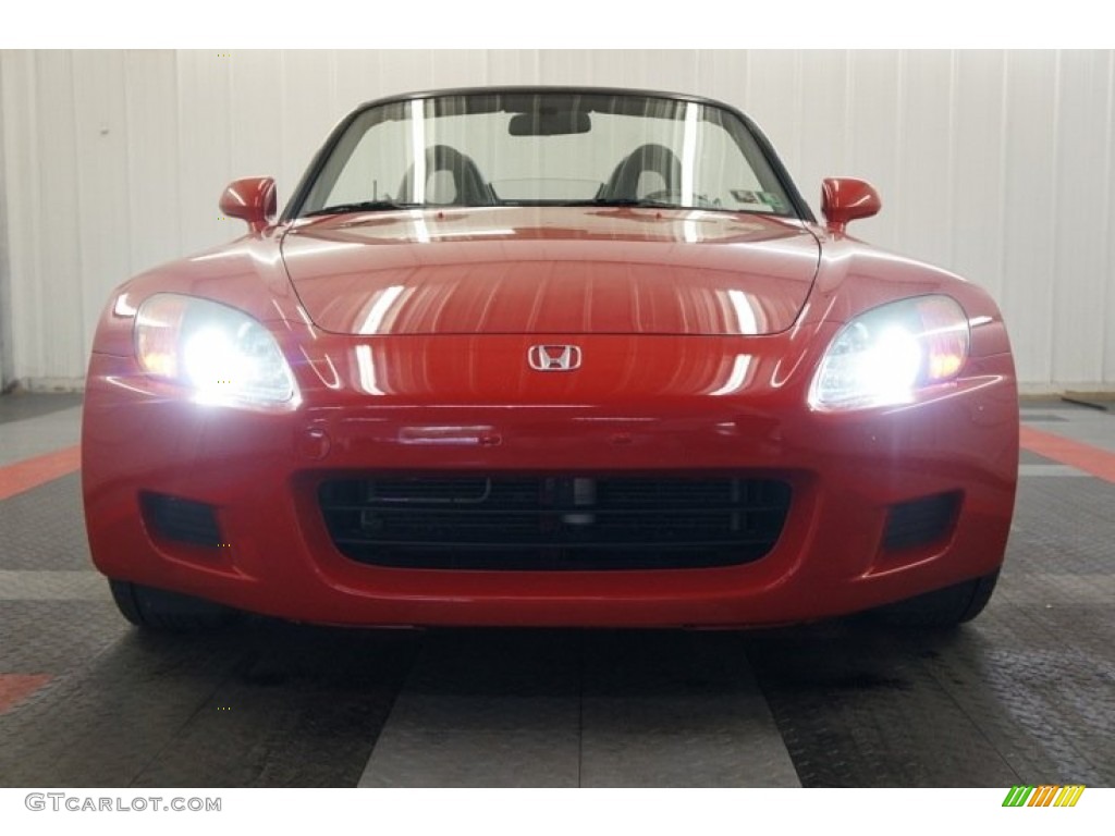 2002 S2000 Roadster - New Formula Red / Black photo #4