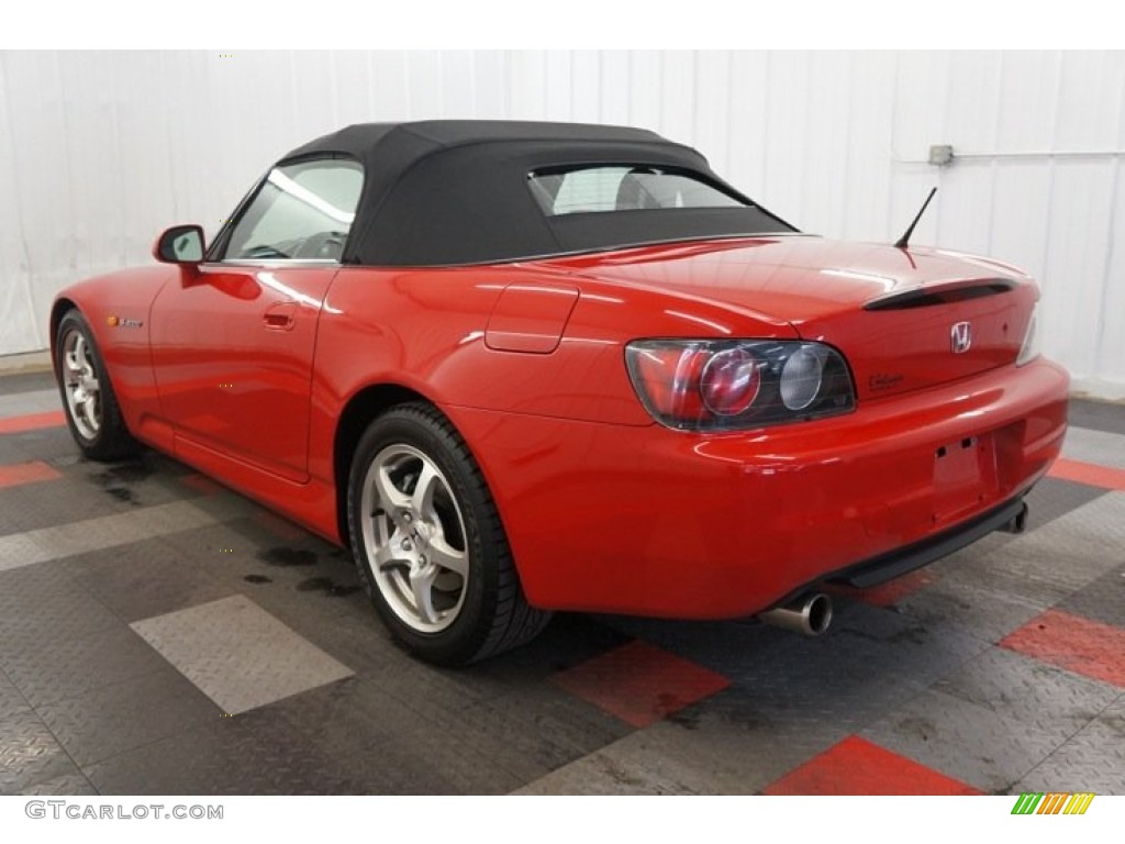 2002 S2000 Roadster - New Formula Red / Black photo #10