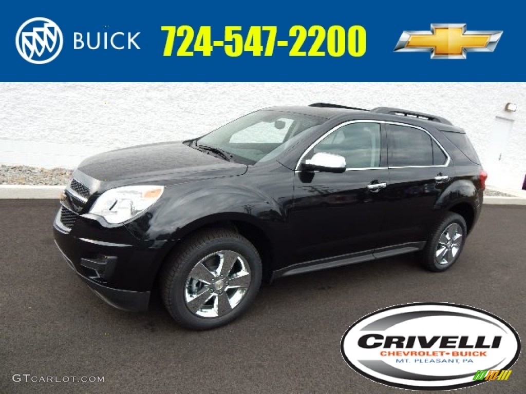 2015 Equinox LT AWD - Black Granite Metallic / Jet Black photo #1