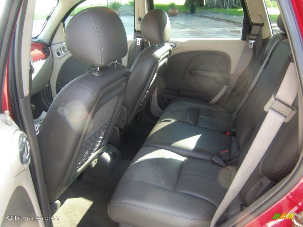 2001 PT Cruiser Limited - Inferno Red Pearl / Taupe/Pearl Beige photo #8