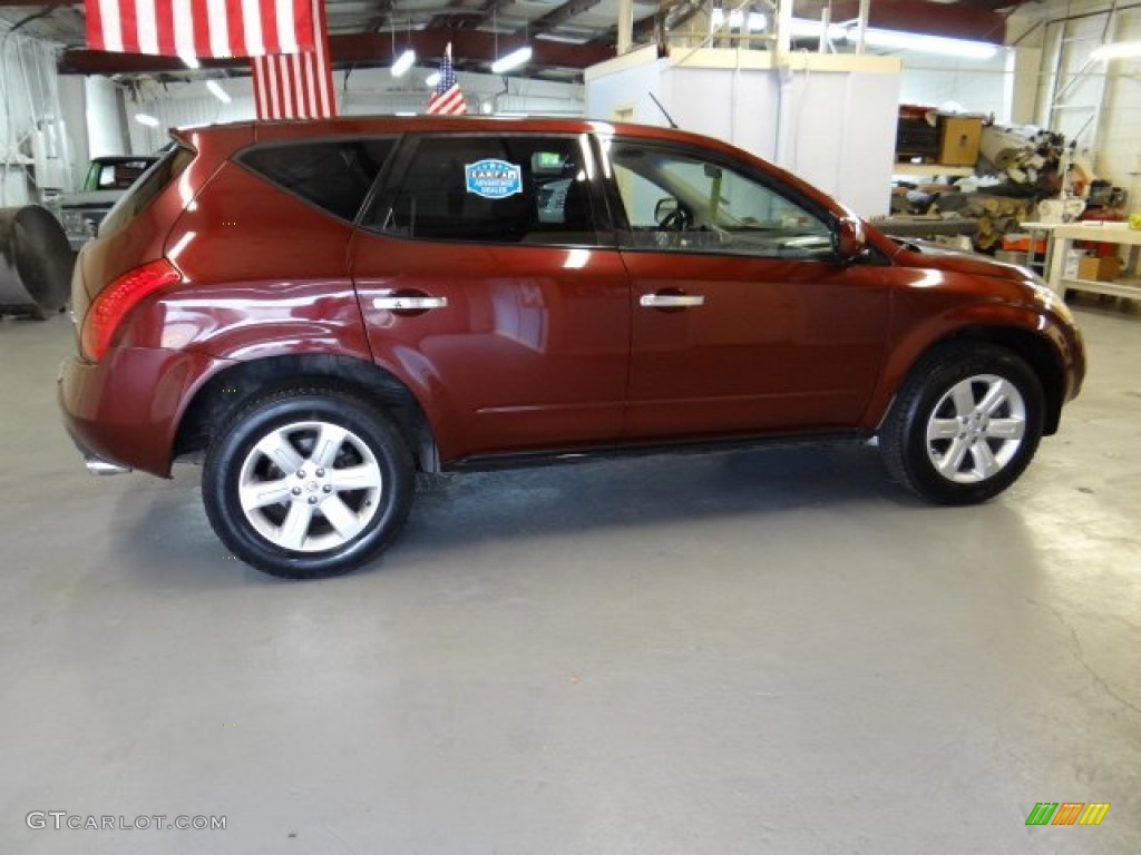 2006 Murano S AWD - Merlot Pearl / Charcoal photo #4