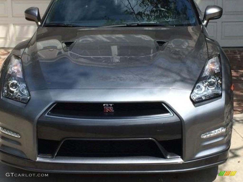 2012 GT-R Premium - Gun Metallic / Black photo #2