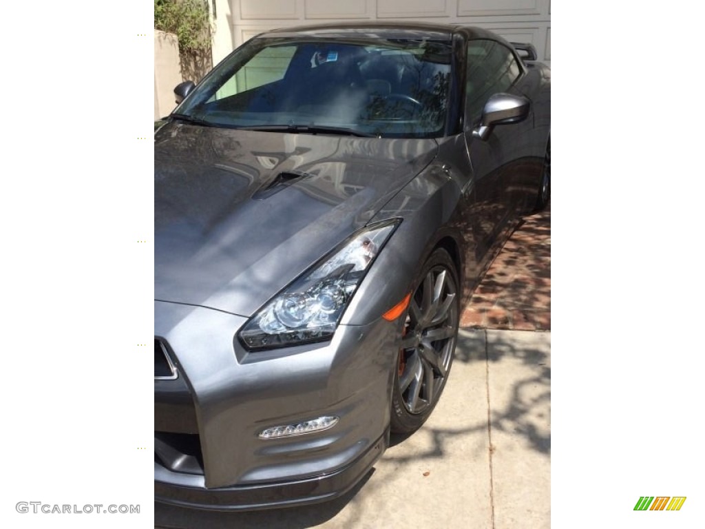 2012 GT-R Premium - Gun Metallic / Black photo #3