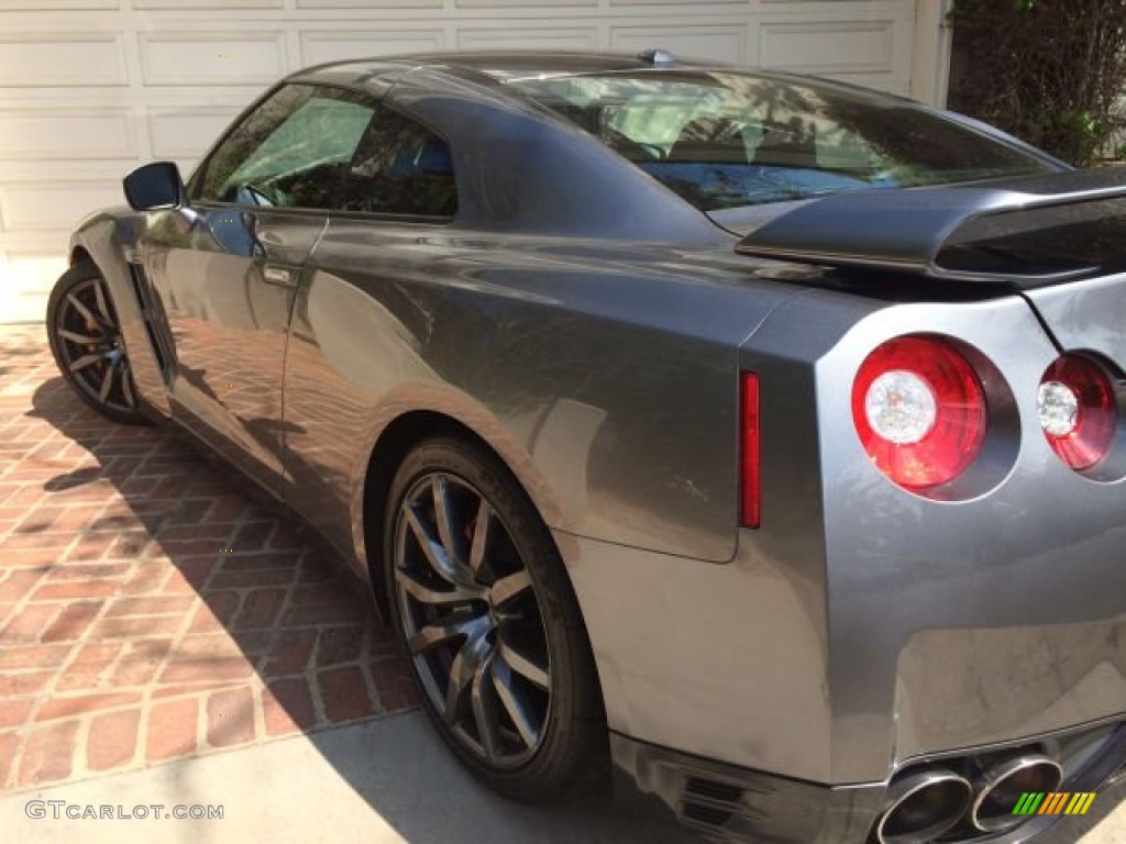 2012 GT-R Premium - Gun Metallic / Black photo #7