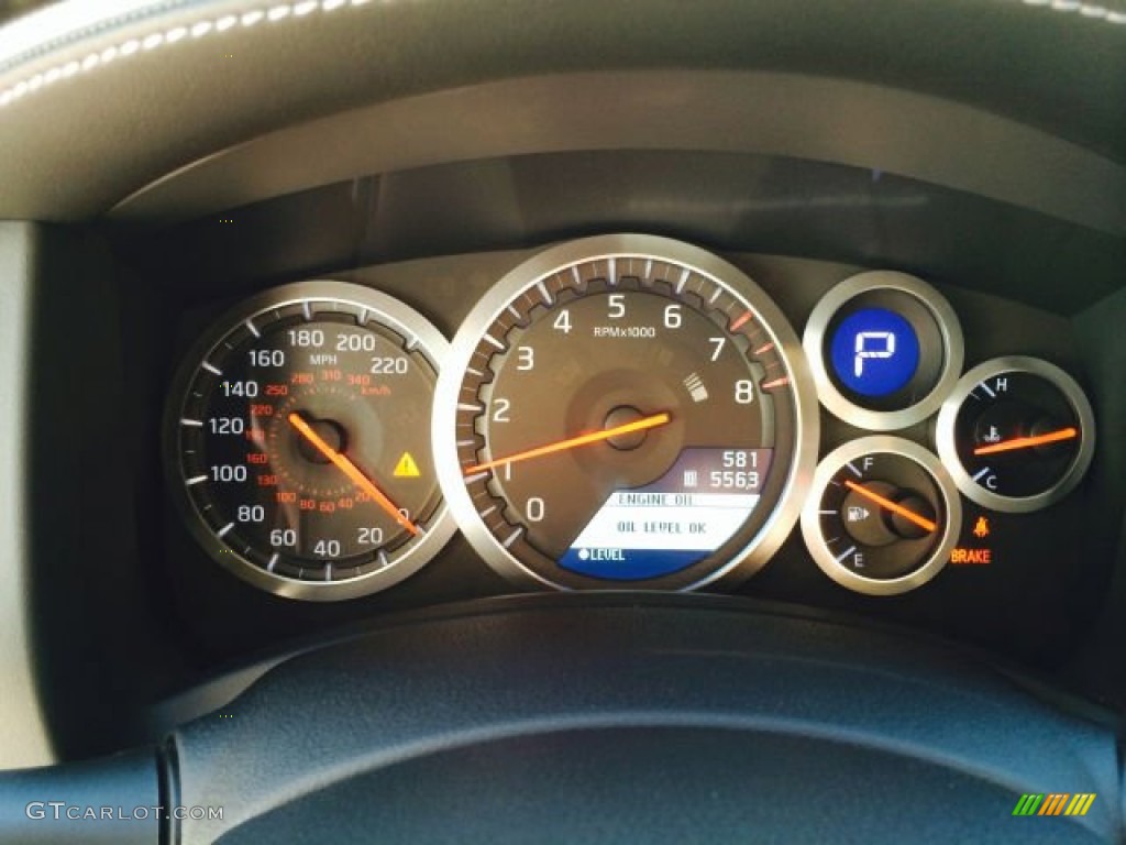 2014 Nissan GT-R Track Edition Gauges Photos