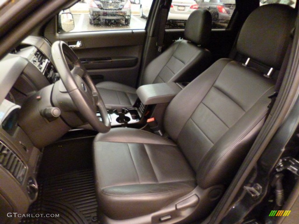 2009 Escape Limited V6 4WD - Black Pearl Slate Metallic / Charcoal photo #7