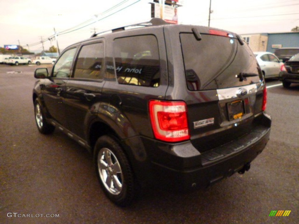 2009 Escape Limited V6 4WD - Black Pearl Slate Metallic / Charcoal photo #9