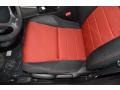 2014 Honda Civic Black/Red Interior Front Seat Photo