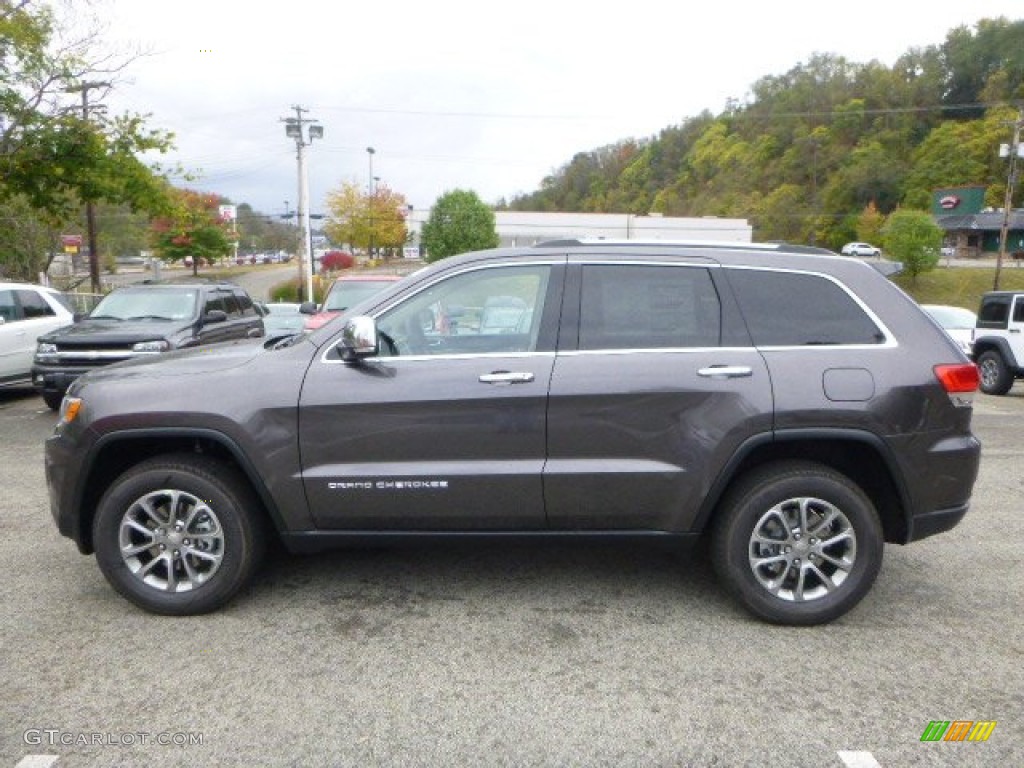 Granite Crystal Metallic 2015 Jeep Grand Cherokee Limited 4x4 Exterior Photo #97919260