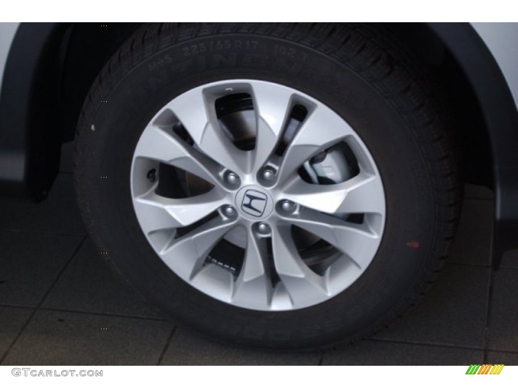 2014 CR-V EX - Alabaster Silver Metallic / Black photo #4