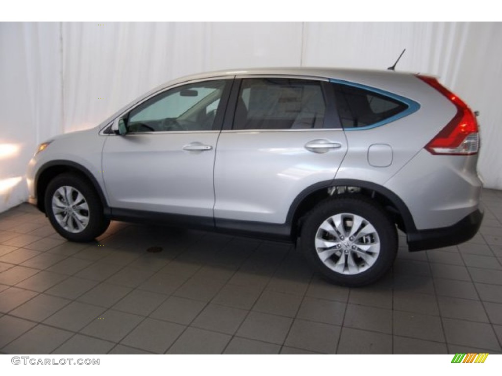 2014 CR-V EX - Alabaster Silver Metallic / Black photo #5