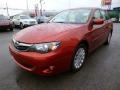 Paprika Red Pearl - Impreza 2.5i Premium Sedan Photo No. 3