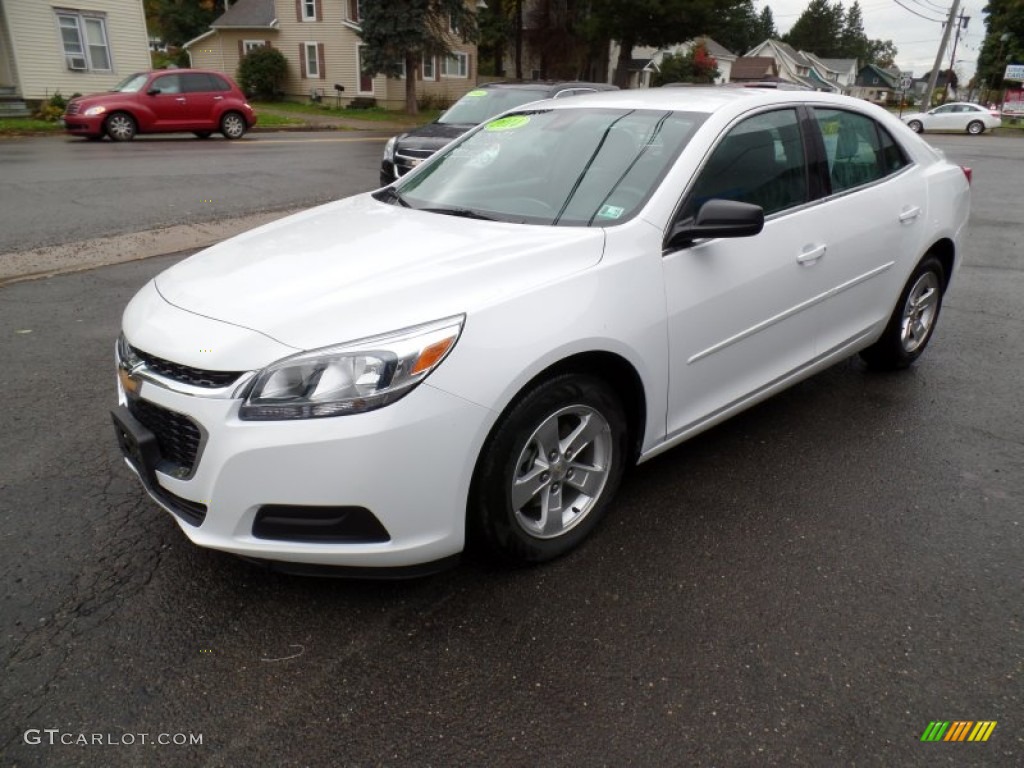 Summit White 2014 Chevrolet Malibu LS Exterior Photo #97920043