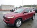 2015 Deep Cherry Red Crystal Pearl Jeep Cherokee Limited 4x4  photo #1