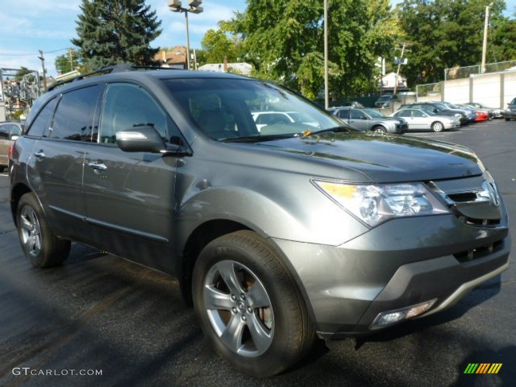 Nimbus Gray Metallic 2007 Acura MDX Sport Exterior Photo #97920181