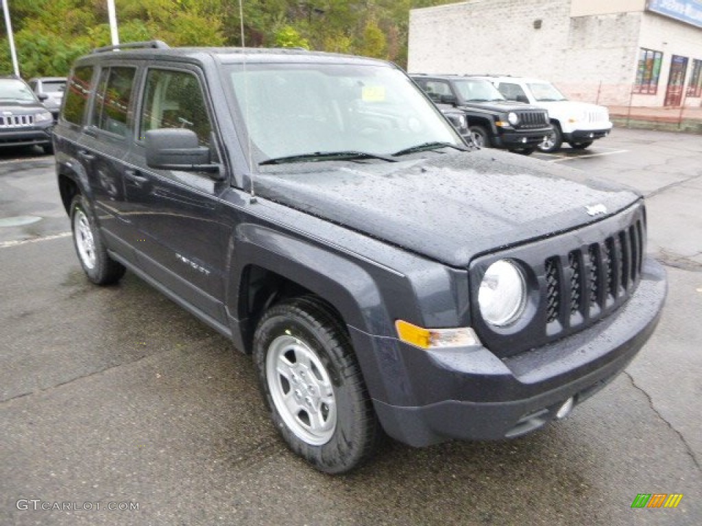 2015 Patriot Sport 4x4 - Maximum Steel Metallic / Dark Slate Gray photo #7