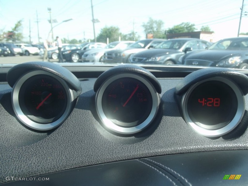 2009 370Z Touring Coupe - Platinum Graphite / Gray Leather photo #18