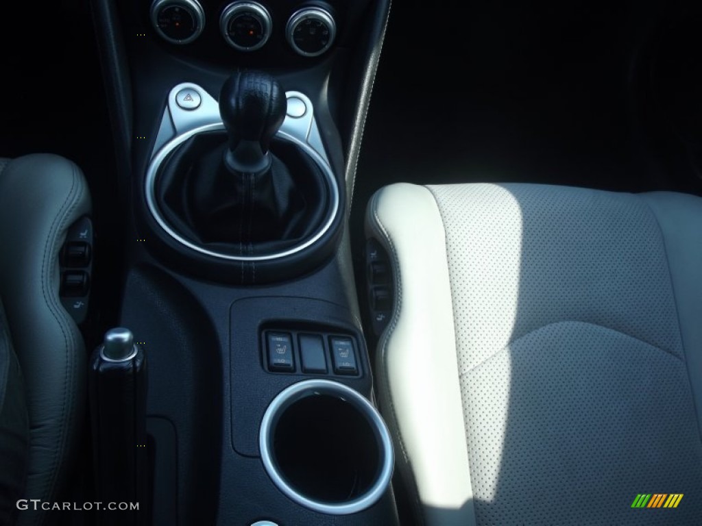 2009 370Z Touring Coupe - Platinum Graphite / Gray Leather photo #23