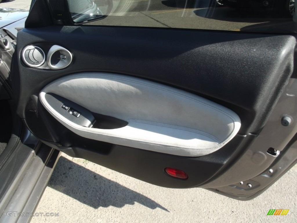 2009 370Z Touring Coupe - Platinum Graphite / Gray Leather photo #24