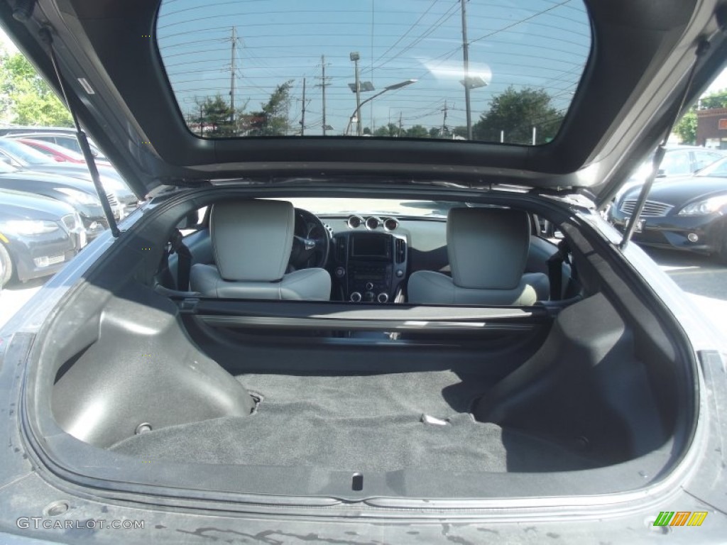 2009 370Z Touring Coupe - Platinum Graphite / Gray Leather photo #29