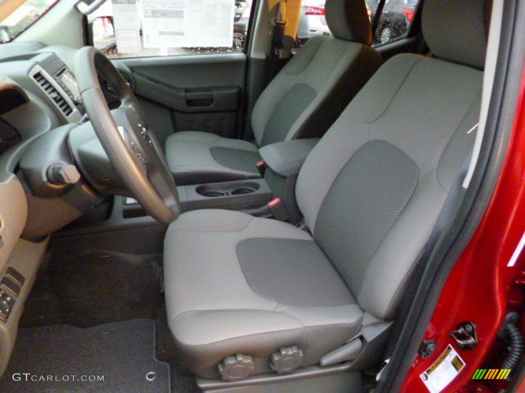 2015 Xterra S 4x4 - Cayenne Red / Gray photo #15