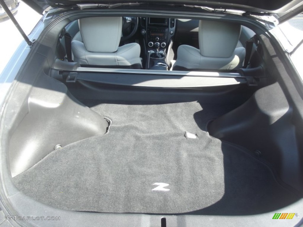 2009 370Z Touring Coupe - Platinum Graphite / Gray Leather photo #30