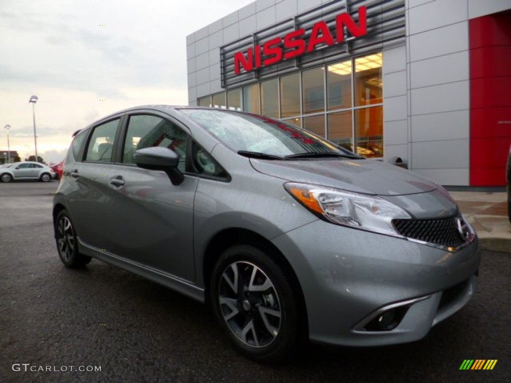 Magnetic Gray Nissan Versa Note