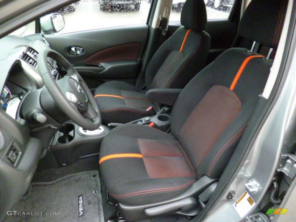 Charcoal Interior 2015 Nissan Versa Note SR Photo #97921633