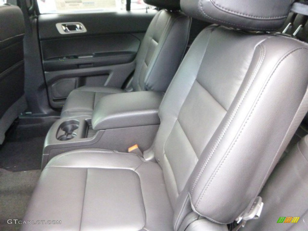 2015 Explorer XLT 4WD - Magnetic / Charcoal Black photo #7